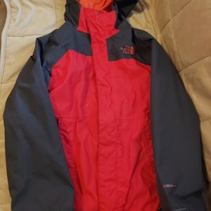 Kids Northface 2-in-1 Jacket w/fleece insert size 7/8